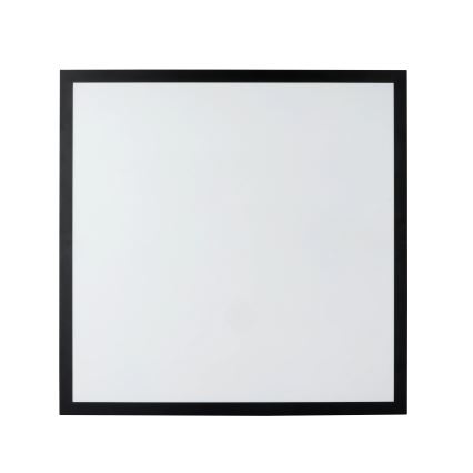 Brilagi - Luz de techo LED regulable para baño FRAME SMART LED/50W/230V 60x60 cm 3000-6000K IP44 negro + control remoto