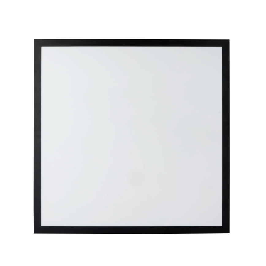 Brilagi - Luz de techo LED regulable para baño FRAME SMART LED/50W/230V 60x60 cm 3000-6000K IP44 negro + control remoto