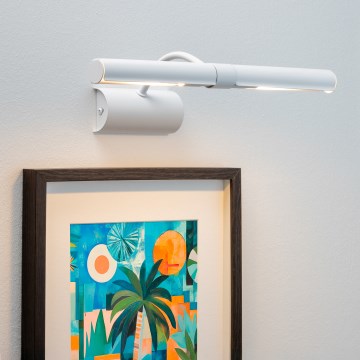 Brilagi - Lámpara de cuadro DANAE 2xE14/40W/230V blanco