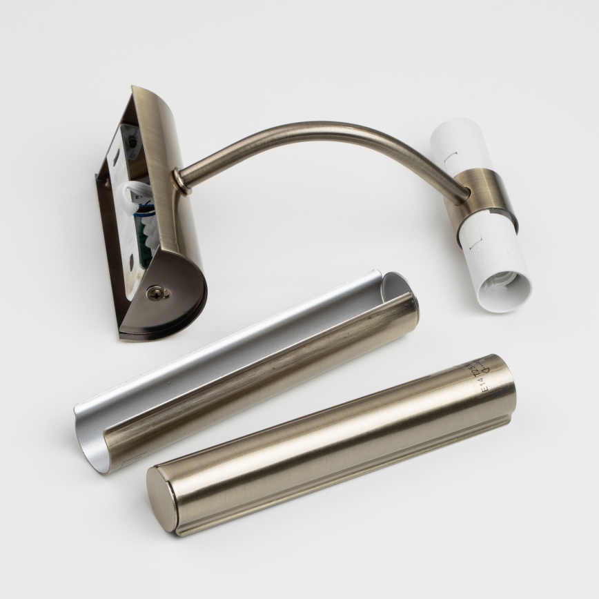 Brilagi - Lámpara de cuadro DANAE 2xE14/40W/230V bronce