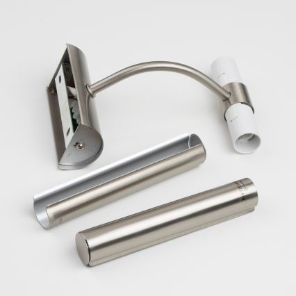 Brilagi - Lámpara de cuadro DANAE 2xE14/40W/230V cromo mate