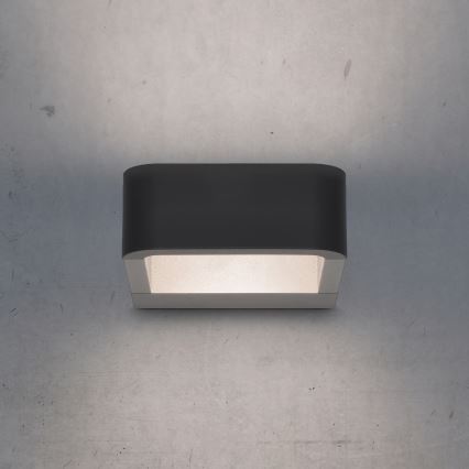 Brilagi - Aplique LED para exterior BARI LED/7W/230V 3000/4000/6000K antracita IP54