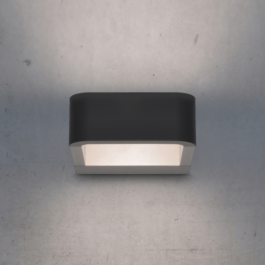 Brilagi - Aplique LED para exterior BARI LED/7W/230V 3000/4000/6000K antracita IP54