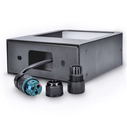 Brilagi - Aplique LED para exterior BARI LED/7W/230V 3000/4000/6000K antracita IP54