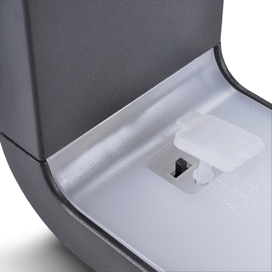 Brilagi - Aplique LED para exterior BARI LED/7W/230V 3000/4000/6000K antracita IP54