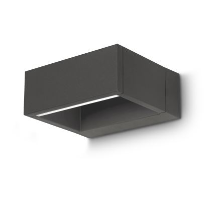 Brilagi - Aplique LED para exterior RAGUSA LED/7W/230V 3000/4000/6000K antracita IP54