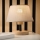 Brilagi - Lámpara de mesa ANTHONY 1xE27/60W/230V roble/beige