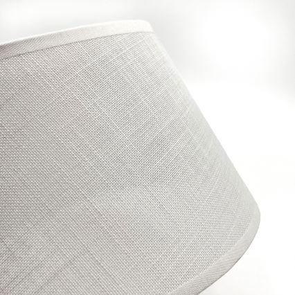 Brilagi - Lámpara de mesa ANTHONY 1xE27/60W/230V roble/blanco
