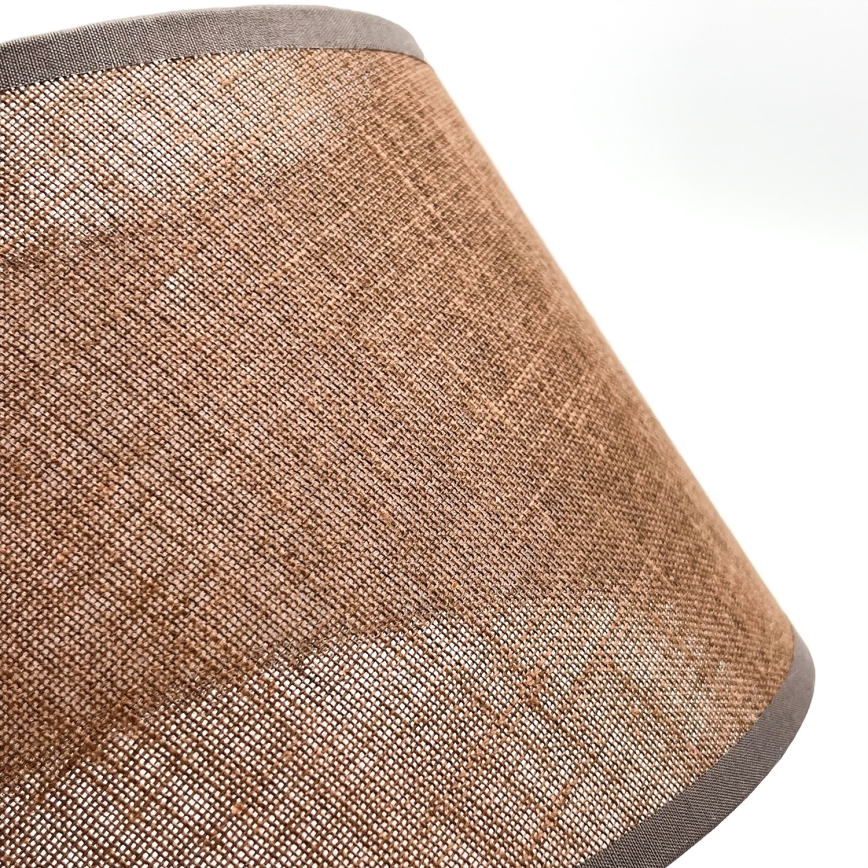 Brilagi - Lámpara de mesa ANTHONY 1xE27/60W/230V roble/marrón