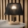 Brilagi - Lámpara de mesa ANTHONY 1xE27/60W/230V roble/negro