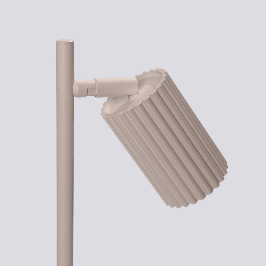 Brilagi - Lámpara de mesa CRESTO 1xGU10/10W/230V taupe