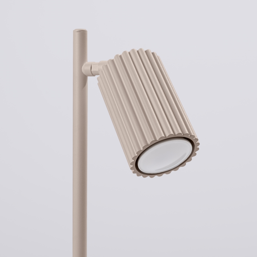 Brilagi - Lámpara de mesa CRESTO 1xGU10/10W/230V taupe