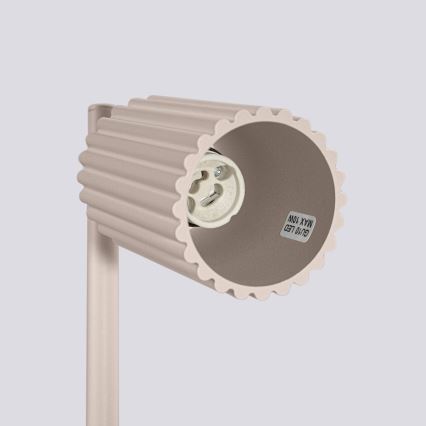 Brilagi - Lámpara de mesa CRESTO 1xGU10/10W/230V taupe