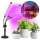 Brilagi - Lámpara de mesa flexible LED regulable para el cultivo de plantas VITABLOOM 3xLED/10W/230V negro