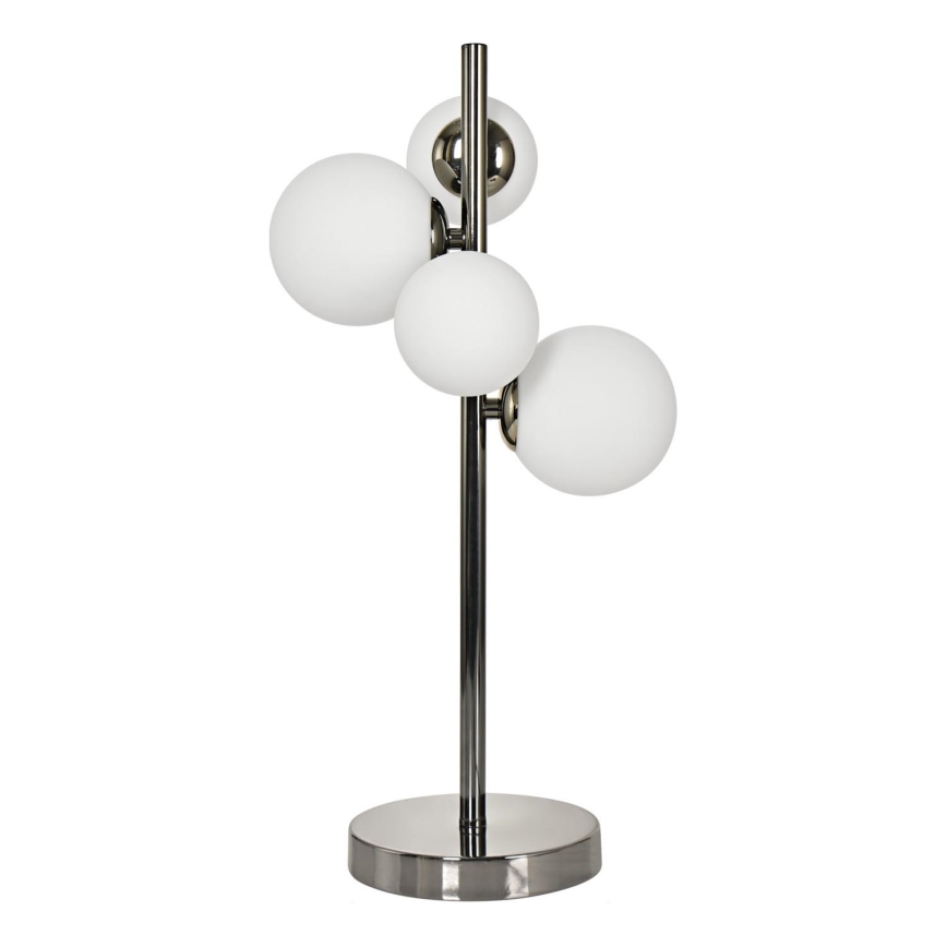 Brilagi - Lámpara de mesa LED MILLA 4xG9/3W/230V cromo brillante/blanco