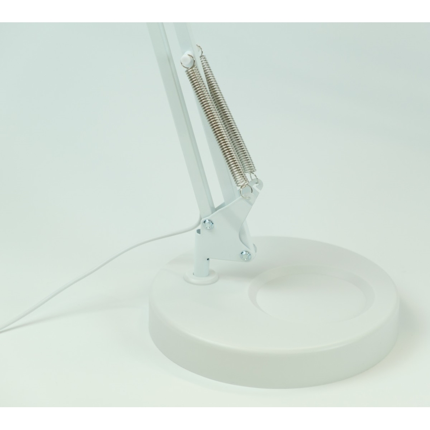 Brilagi - Lámpara de mesa LED regulable con una lupa LENS LED/12W/5V 3000/4200/6000K blanco