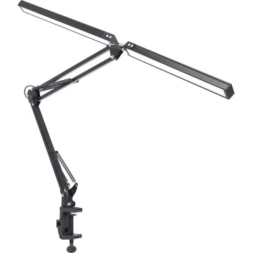 Brilagi - Lámpara de mesa LED regulable VARIO 2xLED/14W/230V 3000-6000K negro