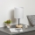 Brilagi - Lámpara de mesa NUBILA WOOD 1xE27/25W/230V roble/blanco