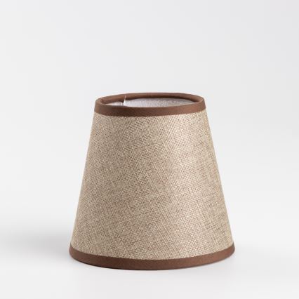 Brilagi - Lámpara de mesa NUBILA WOOD 1xE27/25W/230V roble/marrón