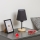Brilagi - Lámpara de mesa NUBILA WOOD 1xE27/25W/230V roble/negro