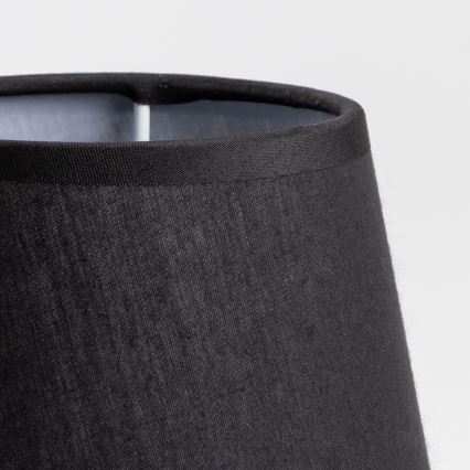 Brilagi - Lámpara de mesa NUBILA WOOD 1xE27/25W/230V roble/negro