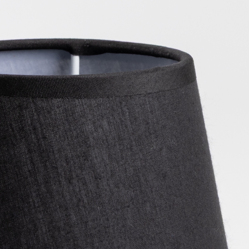 Brilagi - Lámpara de mesa NUBILA WOOD 1xE27/25W/230V roble/negro