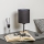 Brilagi - Lámpara de mesa NUBILA WOOD 1xE27/25W/230V roble/negro