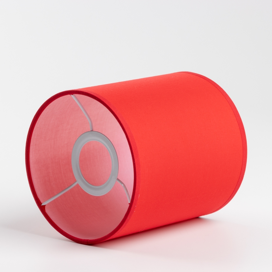 Brilagi - Lámpara de mesa NUBILA WOOD 1xE27/25W/230V roble/rojo