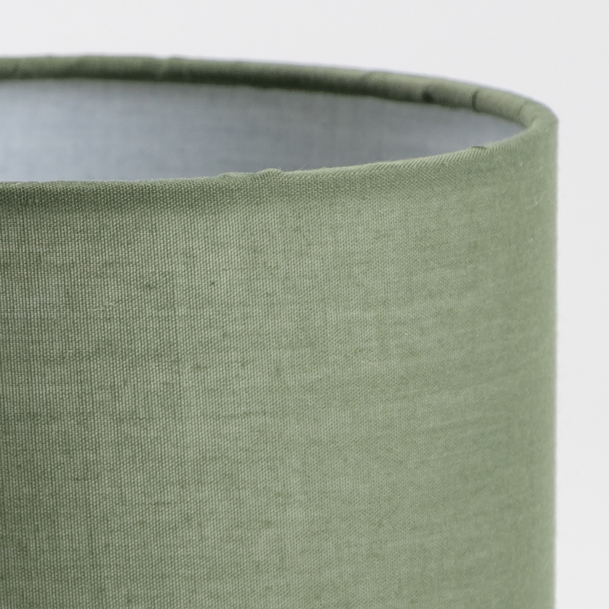 Brilagi - Lámpara de mesa NUBILA WOOD 1xE27/25W/230V roble/verde