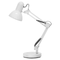 Brilagi - Lámpara de mesa ROMERO 1xE27/60W/230V blanco