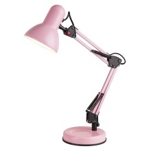 Brilagi - Lámpara de mesa ROMERO 1xE27/60W/230V rosa