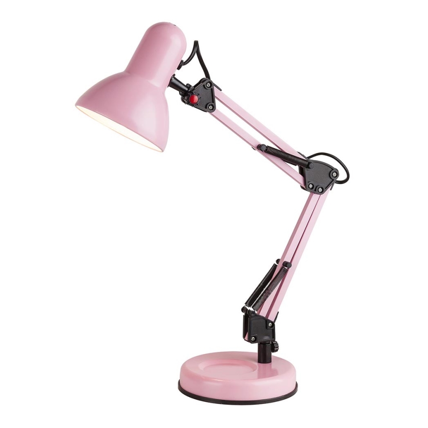 Brilagi - Lámpara de mesa ROMERO 1xE27/60W/230V rosa