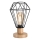 Brilagi - Lámpara de mesa WOODY BASKET 1xE27/60W/230V roble