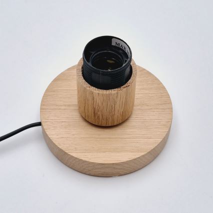 Brilagi - Lámpara de mesa WOODY BASKET 1xE27/60W/230V roble