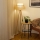 Brilagi - Lámpara de pie CEDAR LUNETA 1xE27/15W/230V beige/marrón/color crema