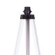 Brilagi - Lámpara de pie VELVET 1xE27/60W/230V blanco/gris