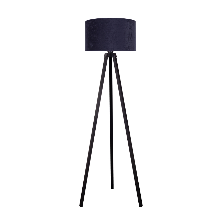Brilagi - Lámpara de pie VELVET 1xE27/60W/230V negro/azul