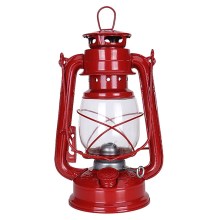 Brilagi - Lámpara de queroseno LANTERN 24,5 cm rojo