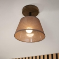 Brilagi - Lámpara de techo ANTHONY 1xE14/60W/230V roble/marrón