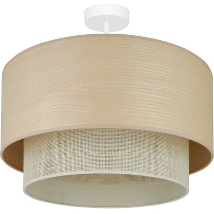 Brilagi - Lámpara de techo ARIZONA BOHO 1xE27/15W/230V diá. 45 cm color crema/beige