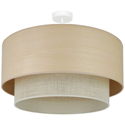 Brilagi - Lámpara de techo ARIZONA BOHO 1xE27/15W/230V diá. 60 cm beige
