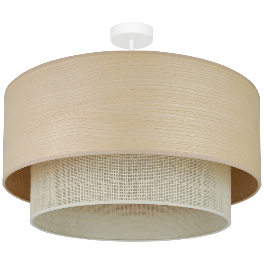 Brilagi - Lámpara de techo ARIZONA BOHO 1xE27/15W/230V diá. 60 cm beige