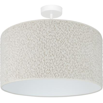 Brilagi - Lámpara de techo BOUCLE ROLLER 1xE27/15W/230V diá. 45 cm color crema