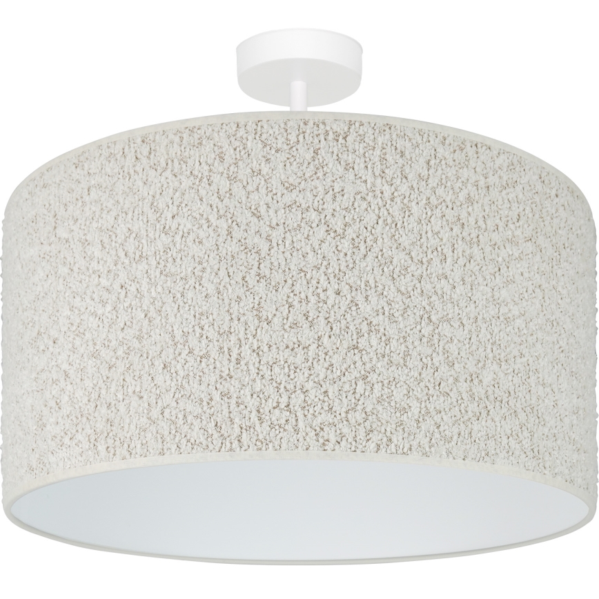 Brilagi - Lámpara de techo BOUCLE ROLLER 1xE27/15W/230V diá. 45 cm color crema