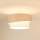 Brilagi - Lámpara de techo DOVER SHINE 1xE27/15W/230V diá. 50 cm gris/color crema