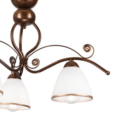 Brilagi - Lámpara de techo LED ANTICO 3xE27/60W/230V pátina de bronce