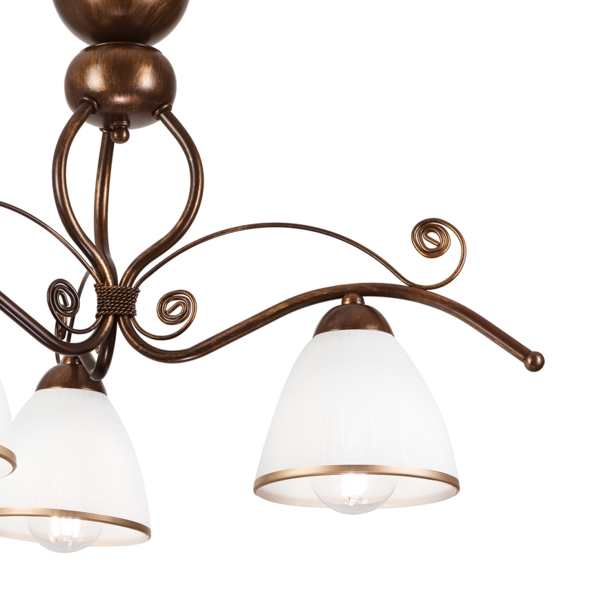Brilagi - Lámpara de techo LED ANTICO 3xE27/60W/230V pátina de bronce