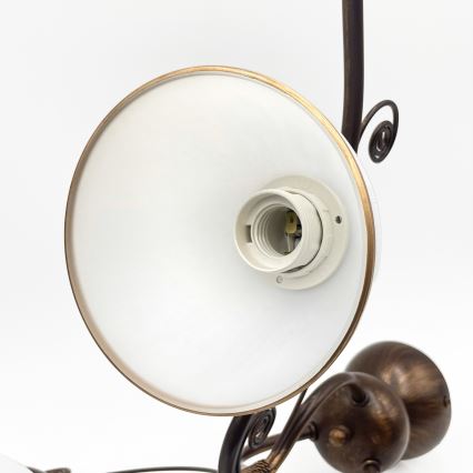 Brilagi - Lámpara de techo LED ANTICO 3xE27/60W/230V pátina de bronce