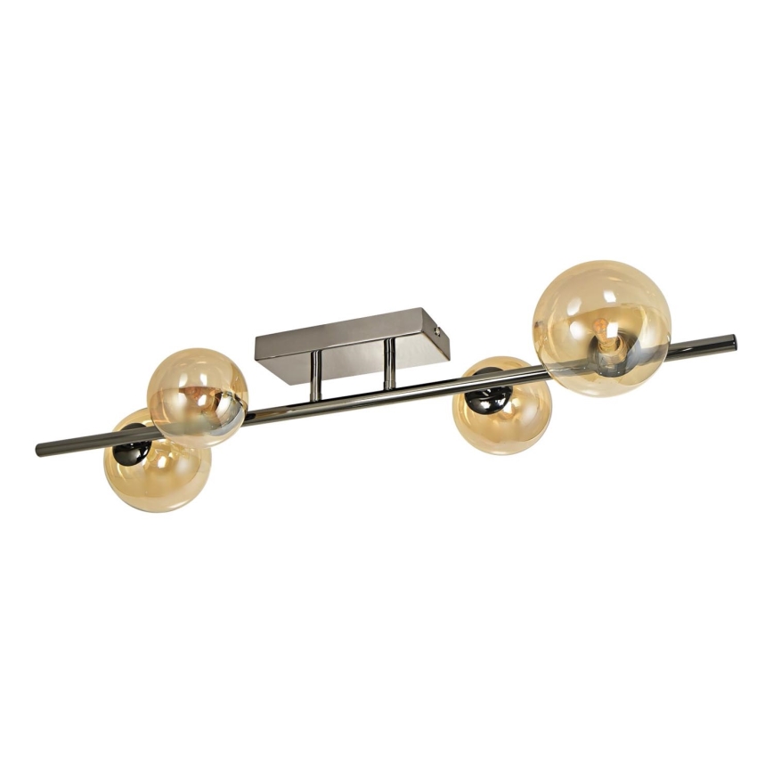 Brilagi - Lámpara de techo LED MILLA 4xG9/3W/230V cromo brillante/dorado