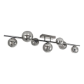 Brilagi - Lámpara de techo LED MILLA 7xG9/3W/230V cromo brillante/ahumado